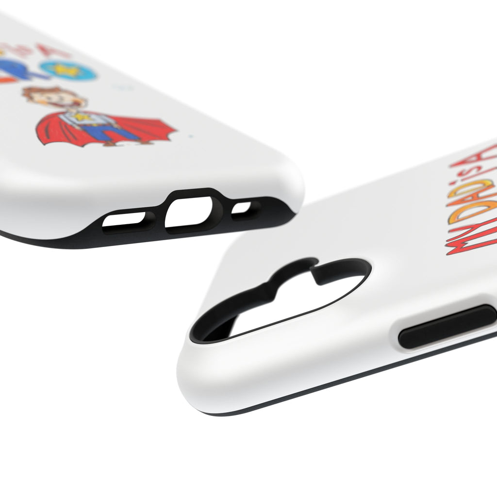 Custom Kids’ Art Phone Case, Unisex Impact-Resistant Case, Polycarbonate, Personalized Family Gift