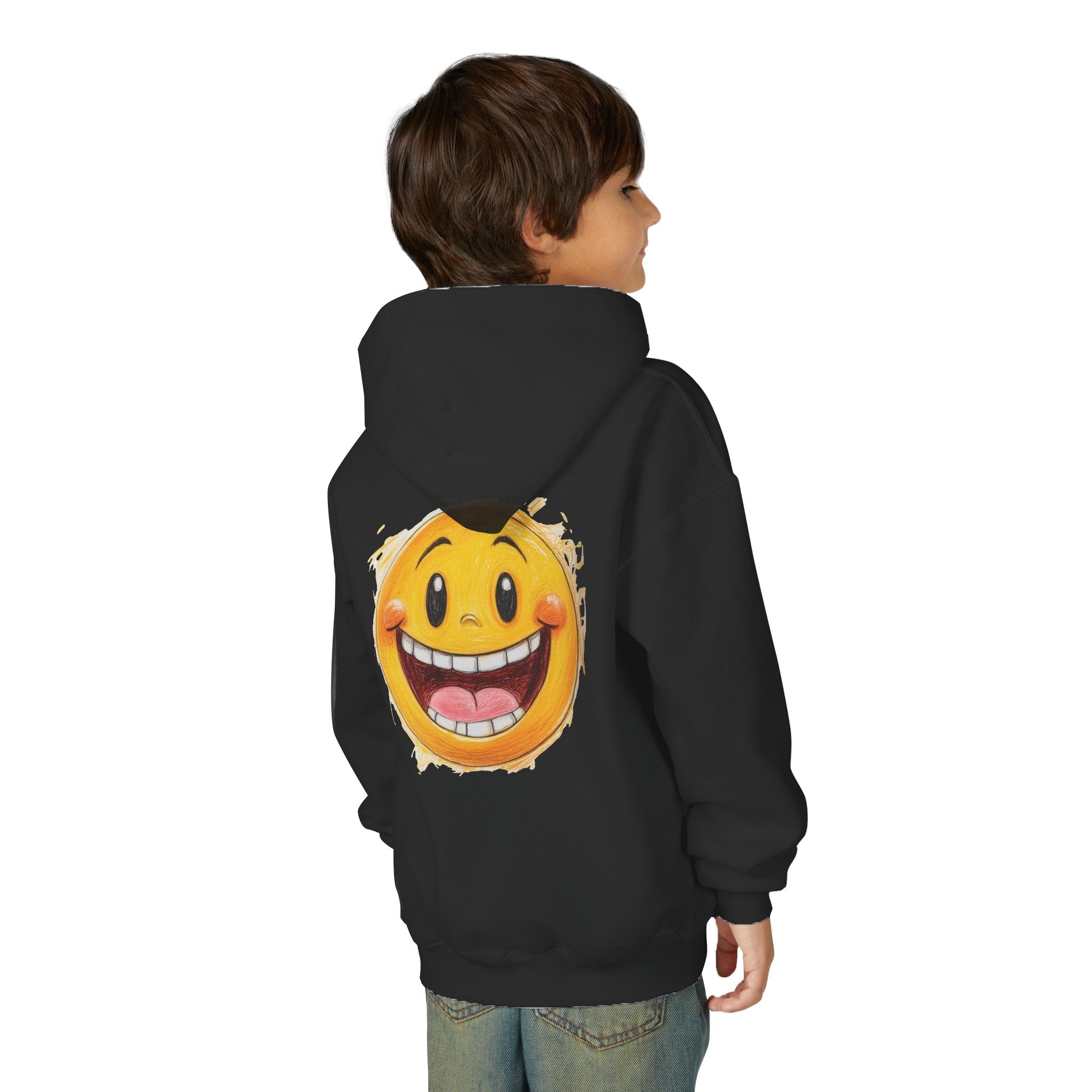 Youth Artistic Hooded Sweatshirt