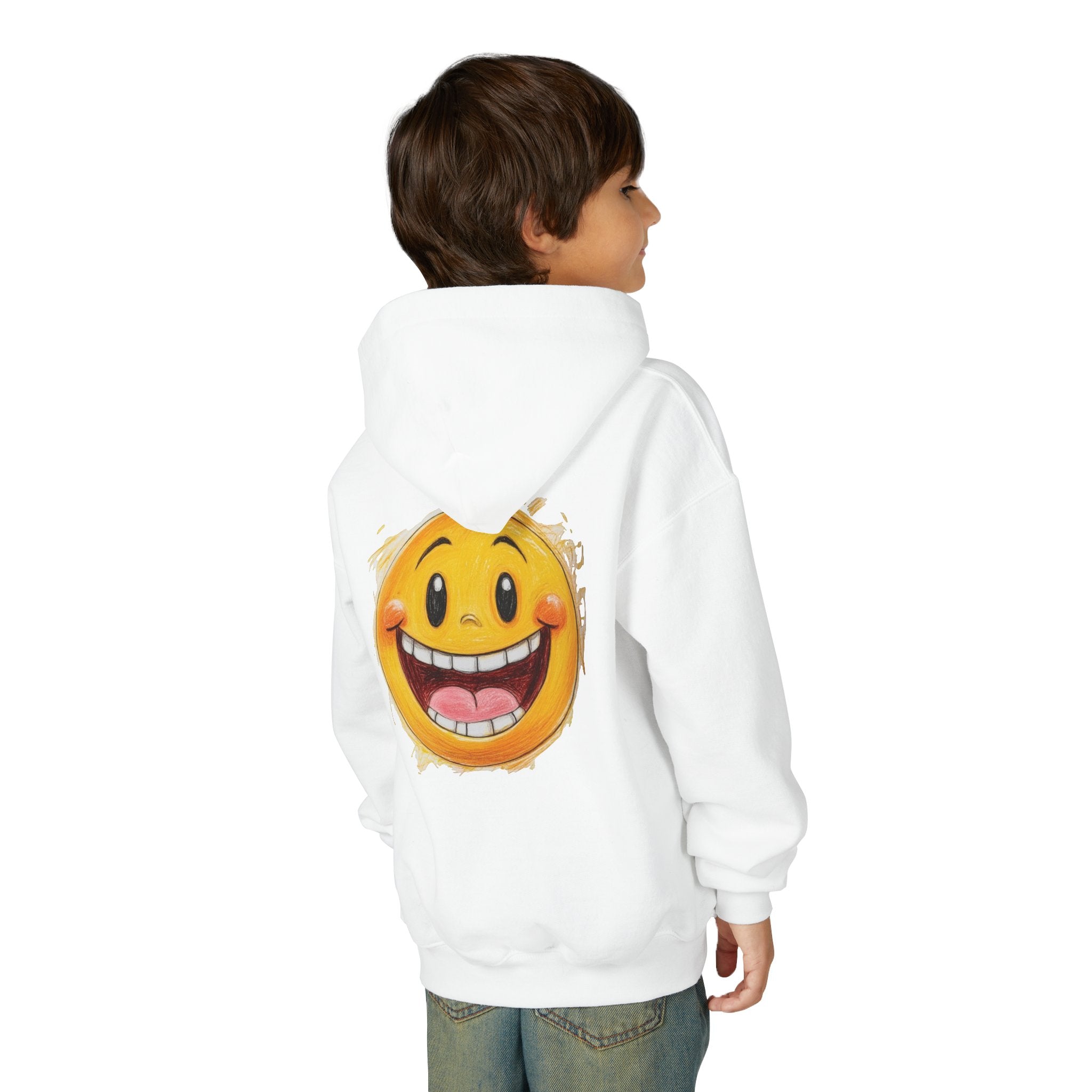 Youth Artistic Hooded Sweatshirt