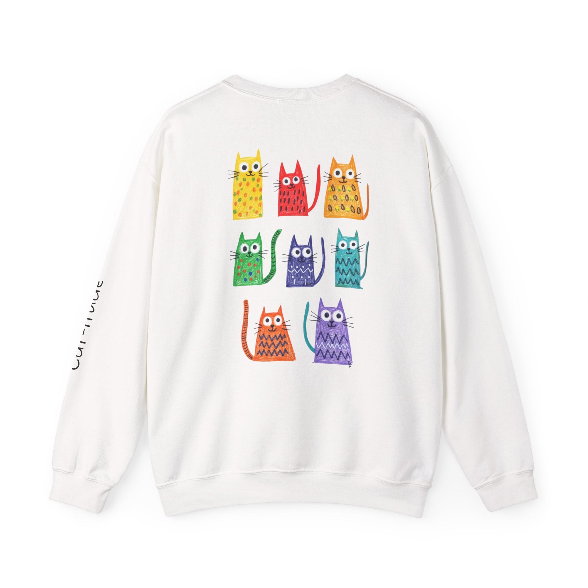 Custom Kids Drawing Crewneck Sweatshirt