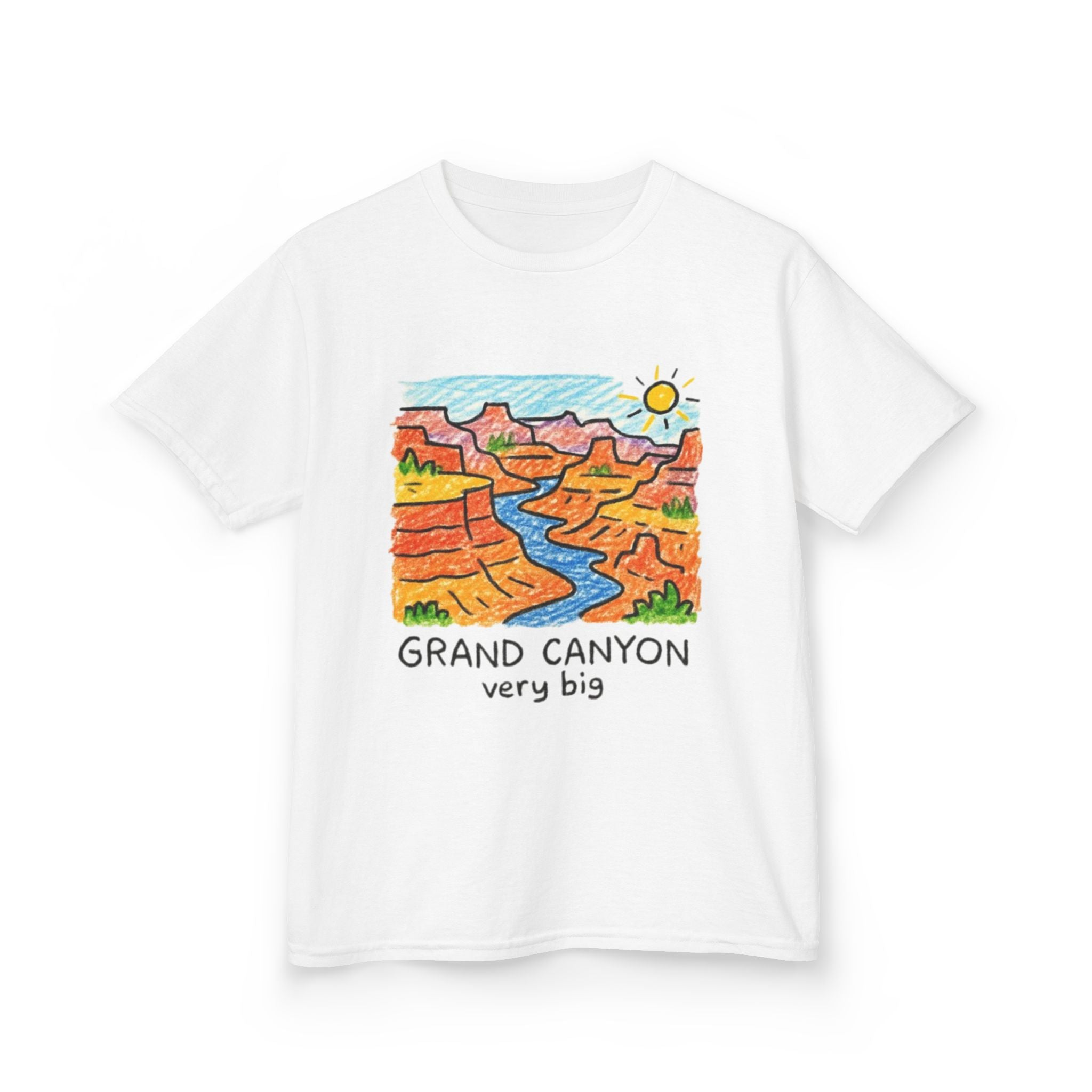 Kids Art T- Shirt - Heavy Cotton Adventure Tee