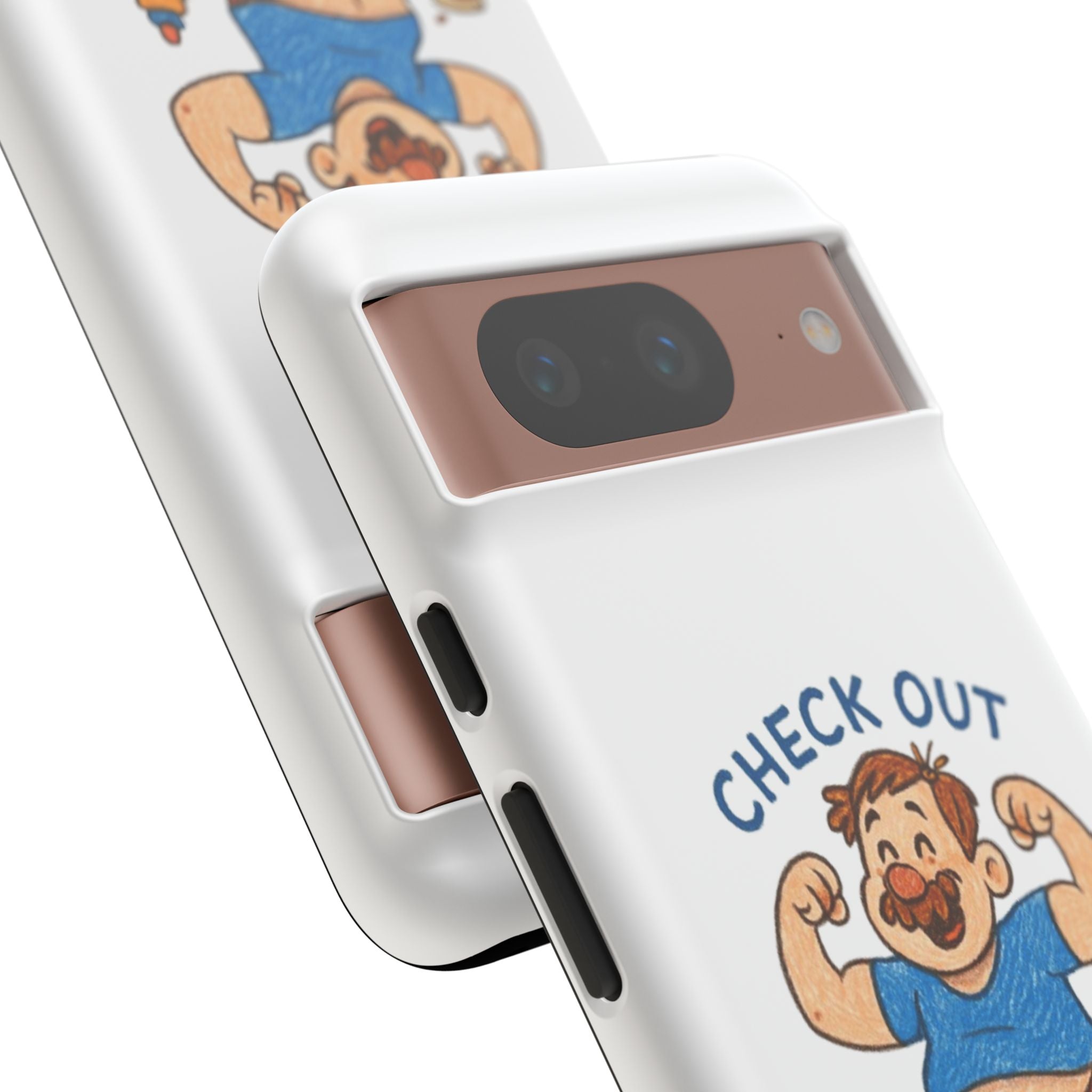 Unisex Custom Kids’ Art Phone Case, Personalized  Gift, Durable TPU