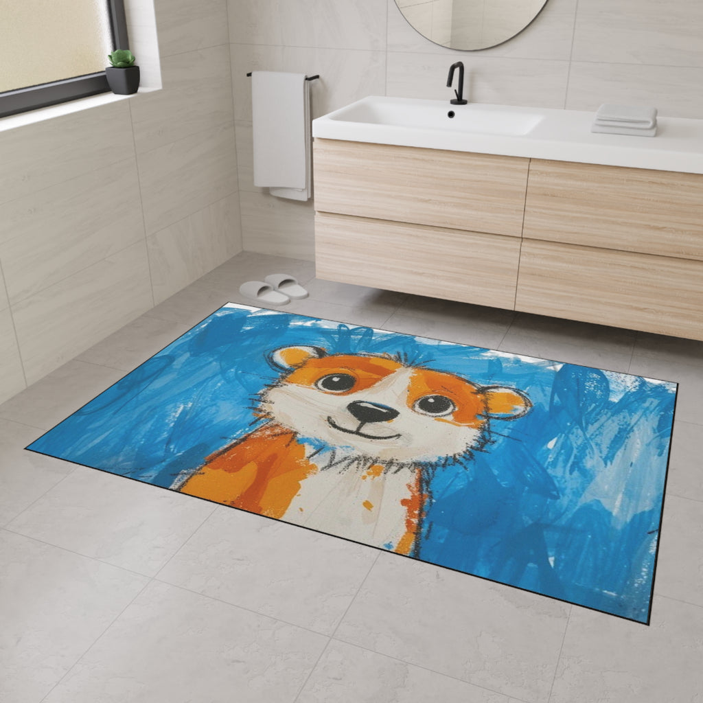 Custom Kids Drawing Floor Mat