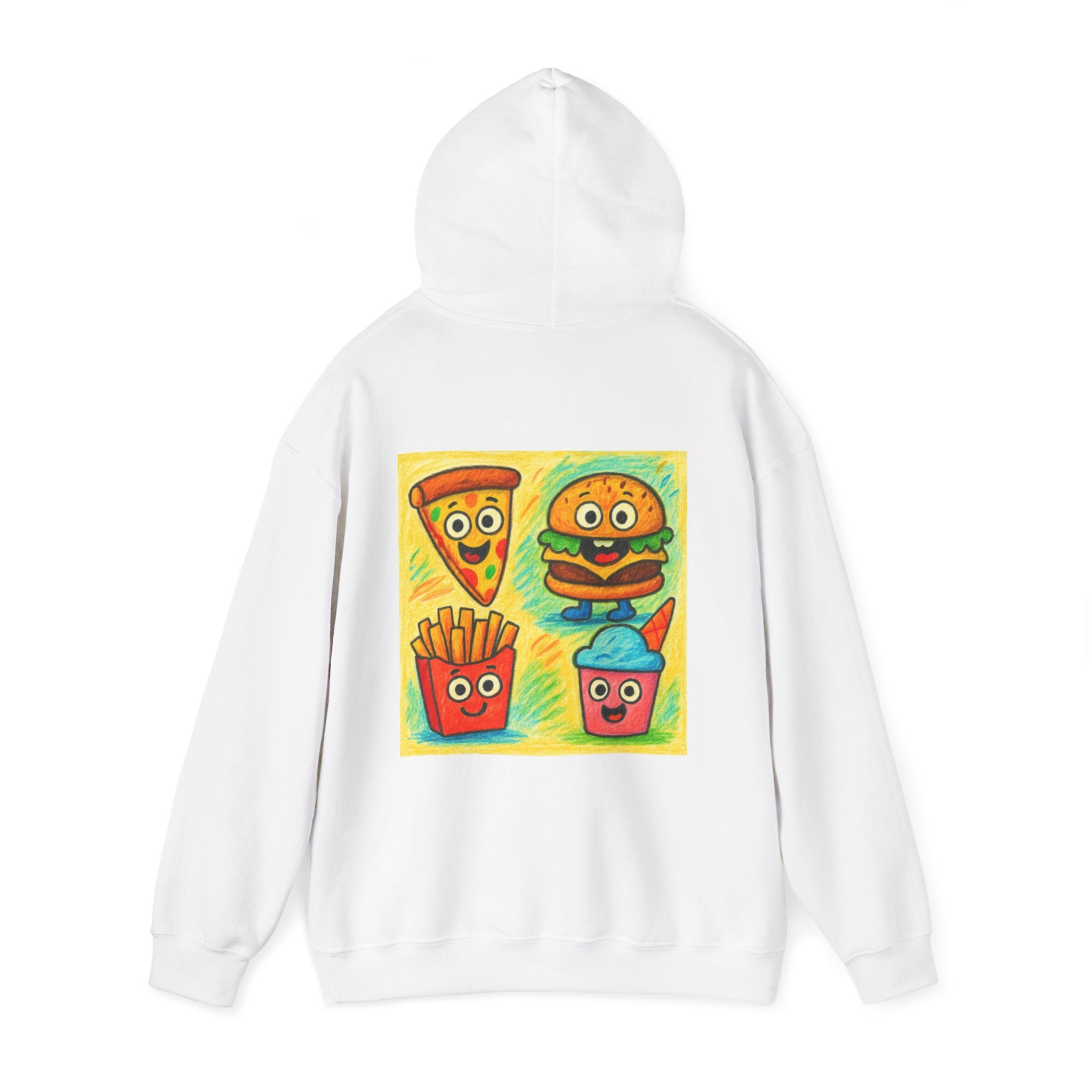 Unisex Hoodie – Custom Cotton Blend with Your Child’s Art
