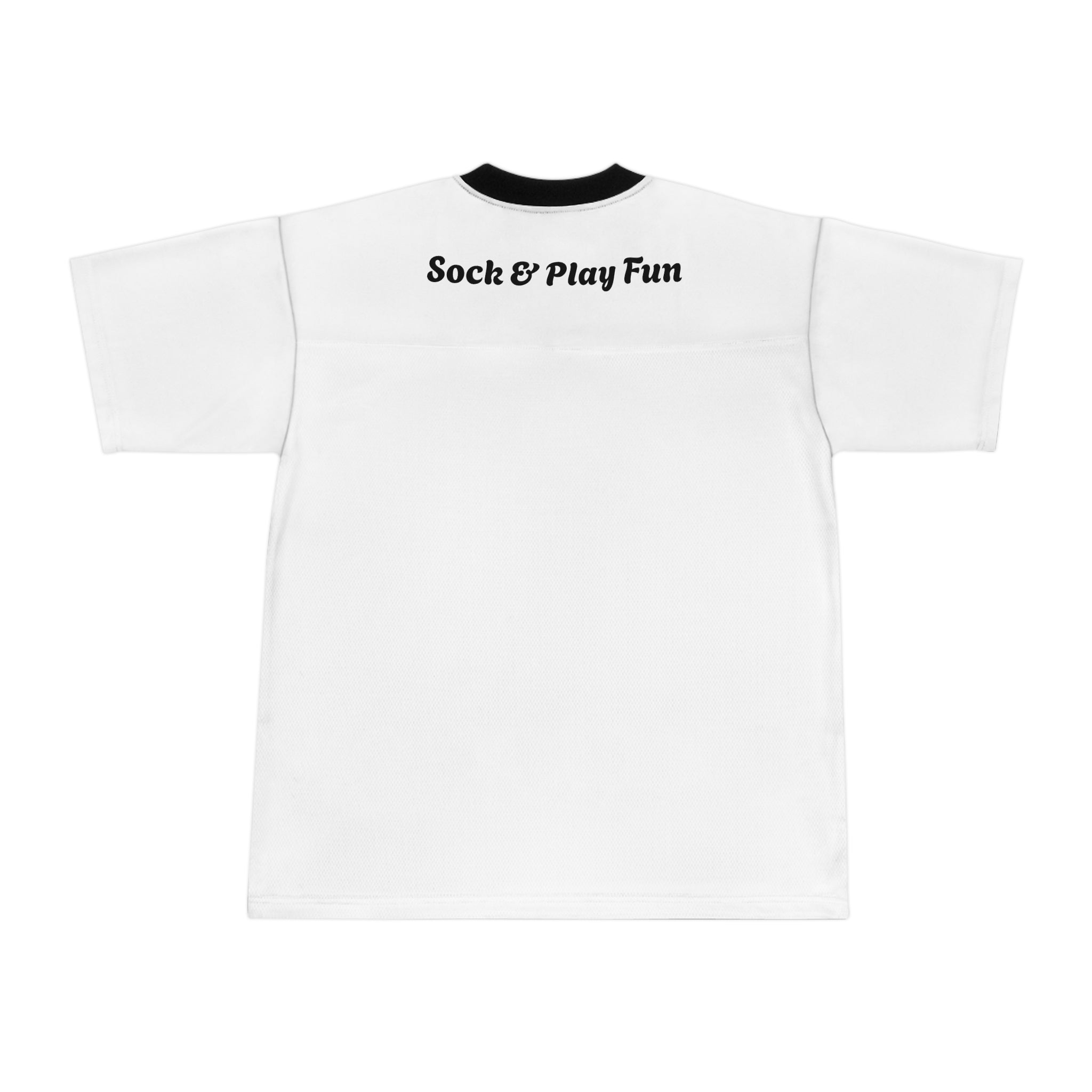 Custom Kids Drawing Football Jersey - Personalized Sports Gift