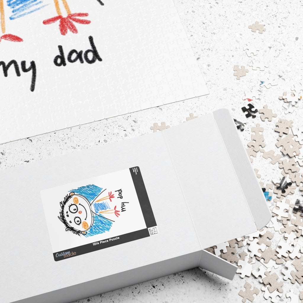 Colorful Kids Art Puzzle (110, 252, 520, 1014-Piece)