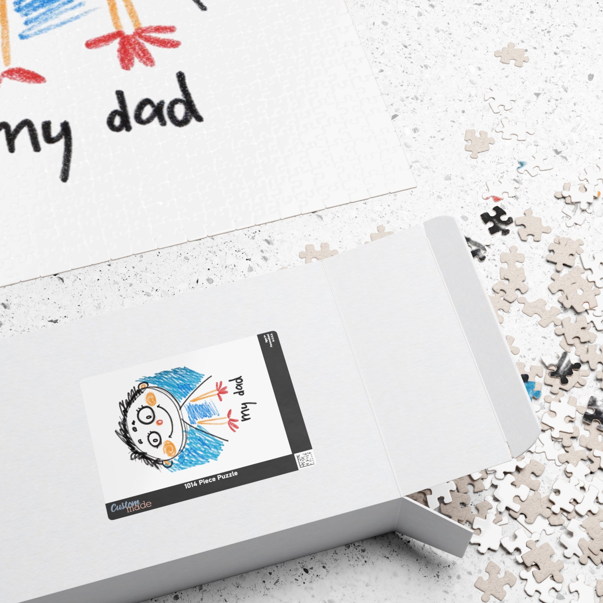 Colorful Kids Art Puzzle (110, 252, 520, 1014-Piece)