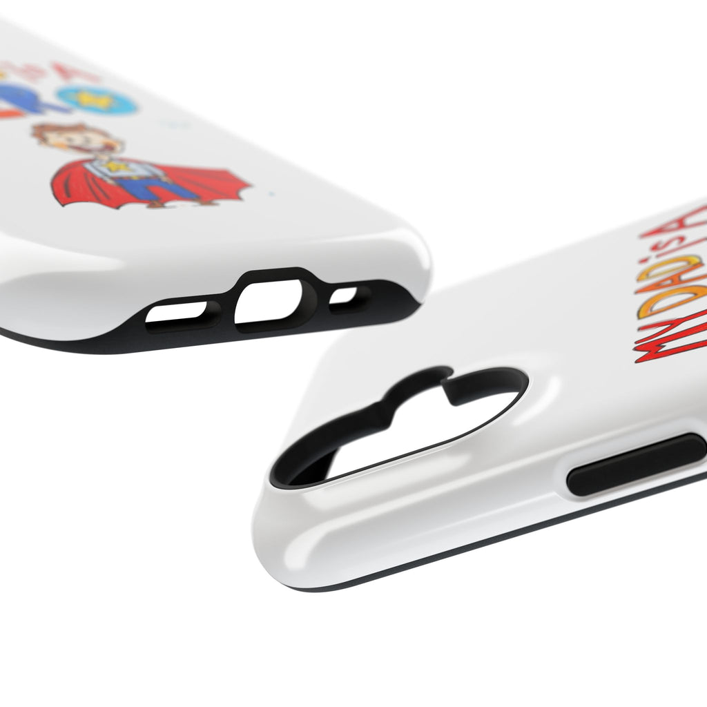 Custom Kids’ Art Phone Case, Unisex Impact-Resistant Case, Polycarbonate, Personalized Family Gift