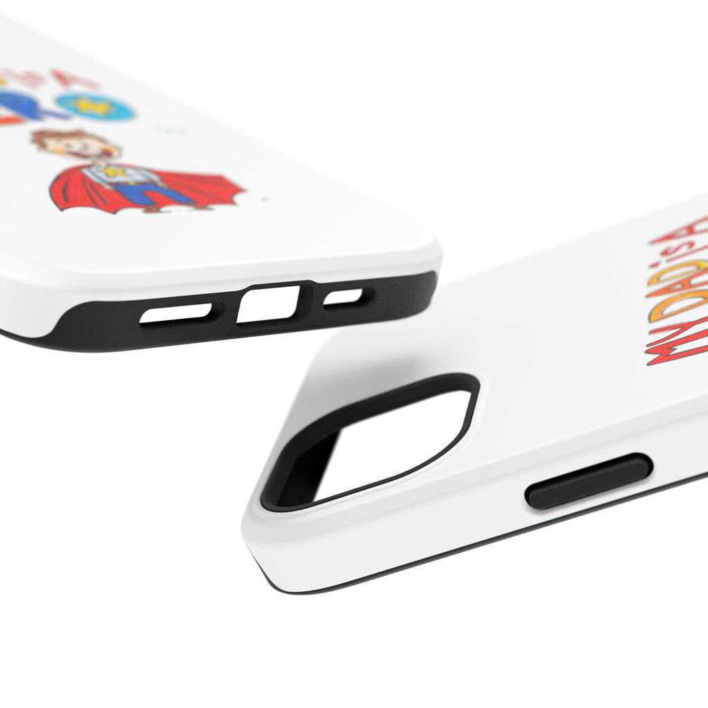 Custom Kids’ Art Phone Case, Unisex Impact-Resistant Case, Polycarbonate, Personalized Family Gift