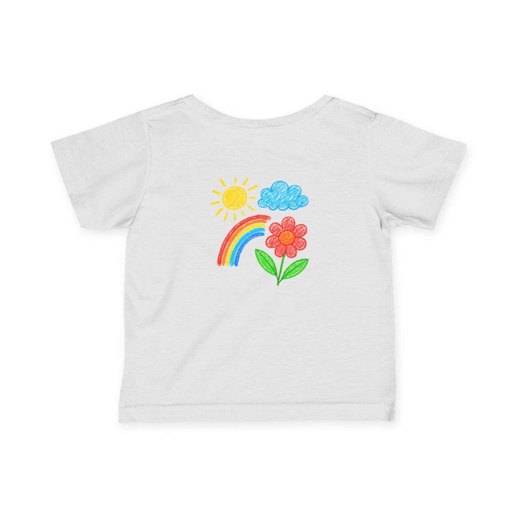 Infant Tee - Custom Jersey with Your Childs Art
