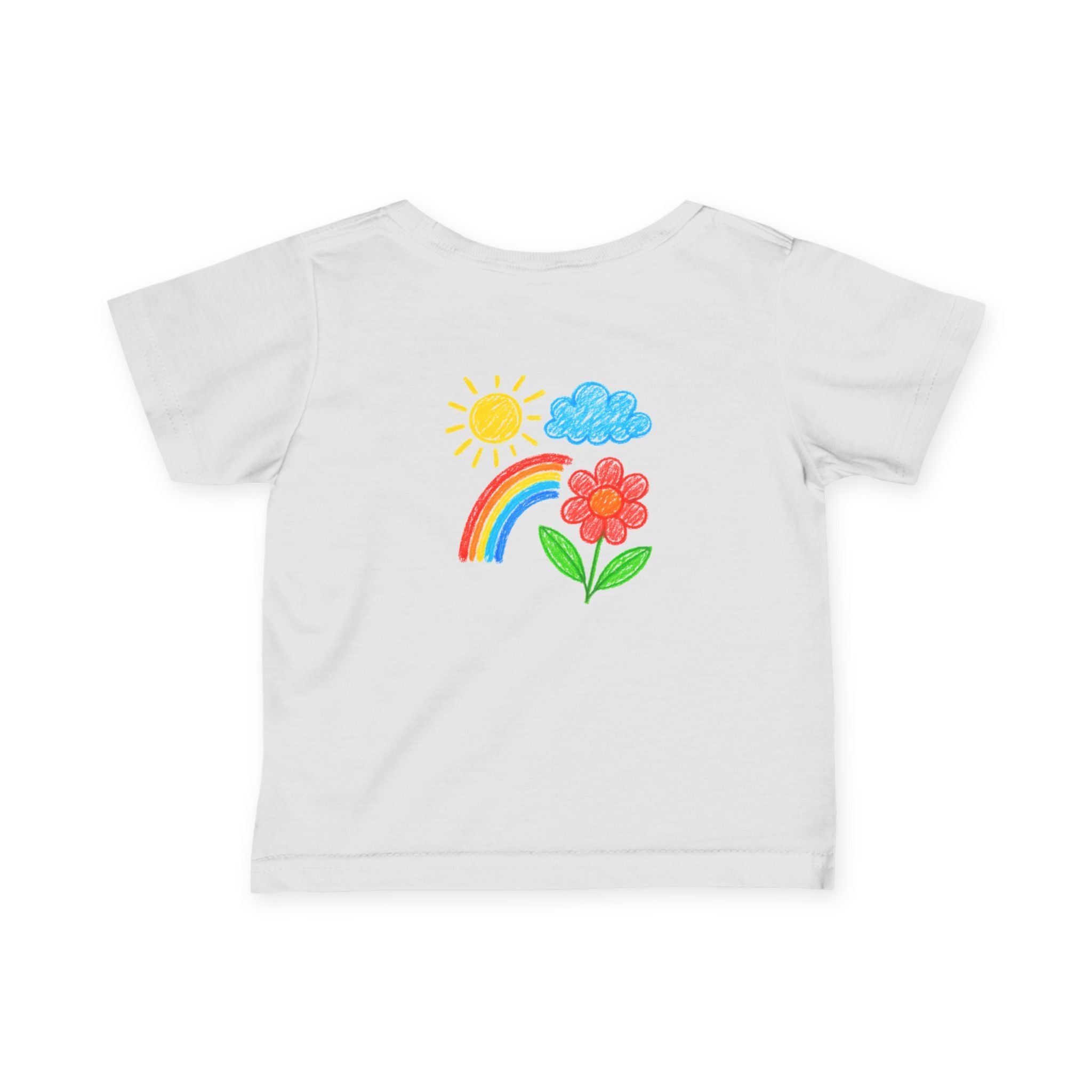 Infant Tee - Custom Jersey with Your Childs Art