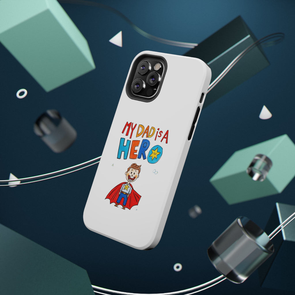 Custom Kids’ Art Phone Case, Unisex Impact-Resistant Case, Polycarbonate, Personalized Family Gift