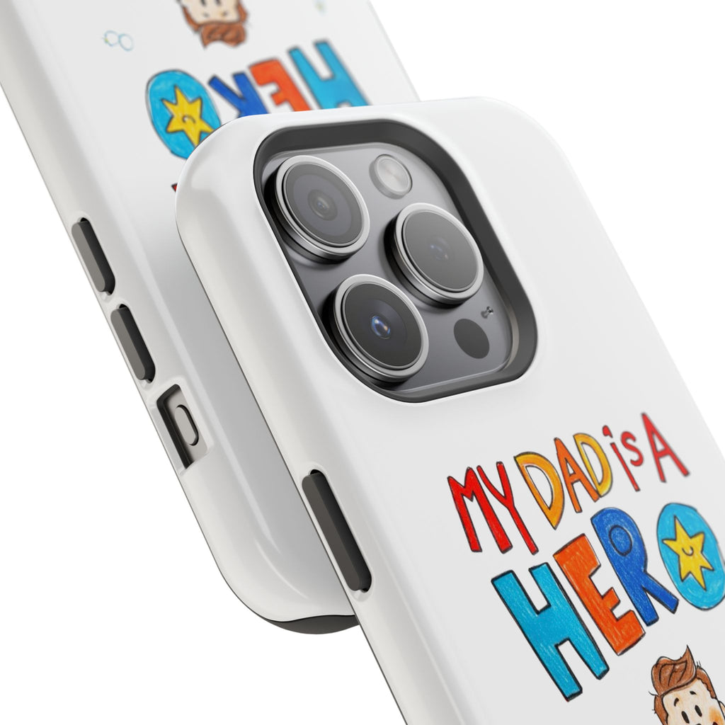 Custom Kids’ Art Phone Case, Unisex Impact-Resistant Case, Polycarbonate, Personalized Family Gift