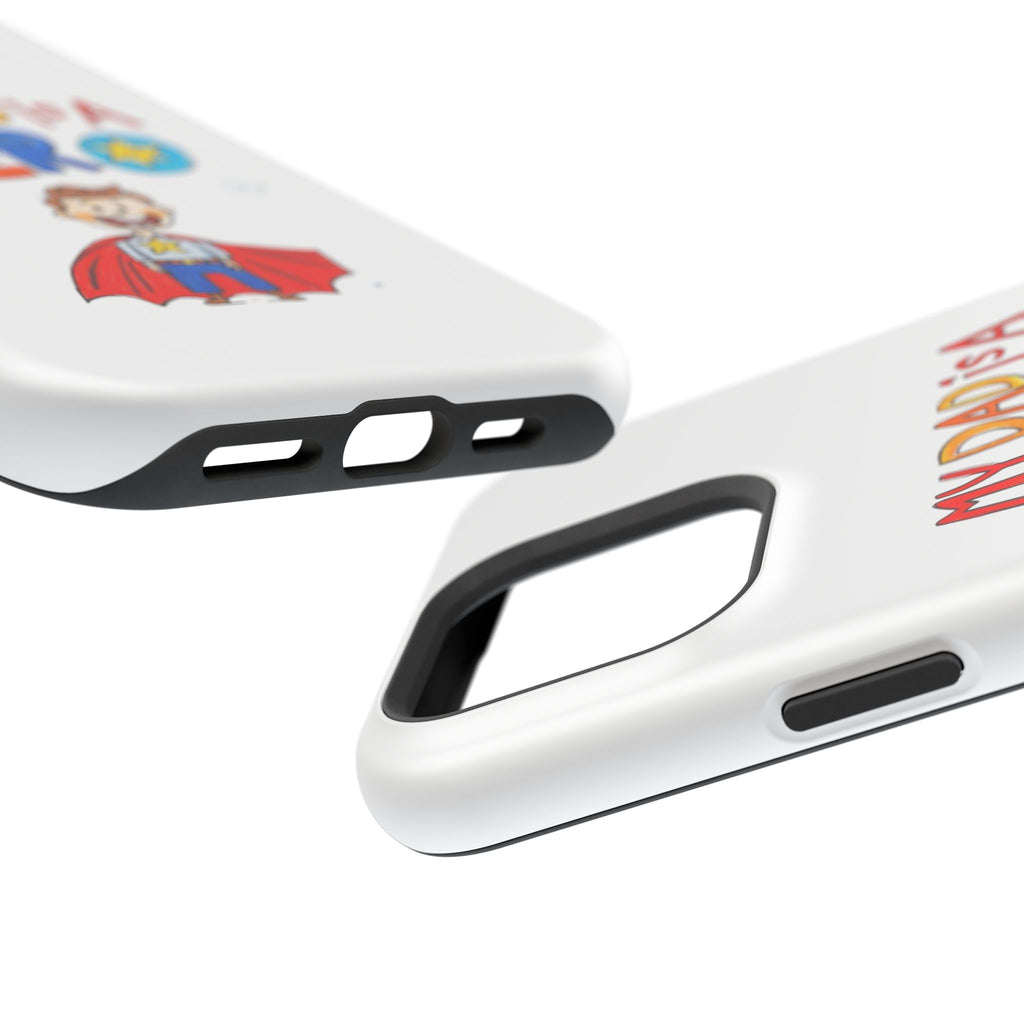 Custom Kids’ Art Phone Case, Unisex Impact-Resistant Case, Polycarbonate, Personalized Family Gift